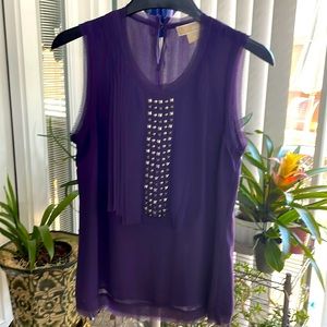Michael (Michael Kors) purple top, size 6